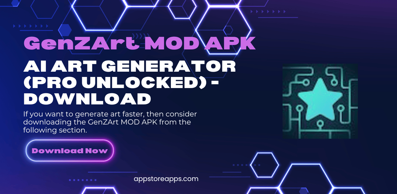 GenZArt MOD APK v3.3.7 AI Art Generator (Pro Unlocked) Download